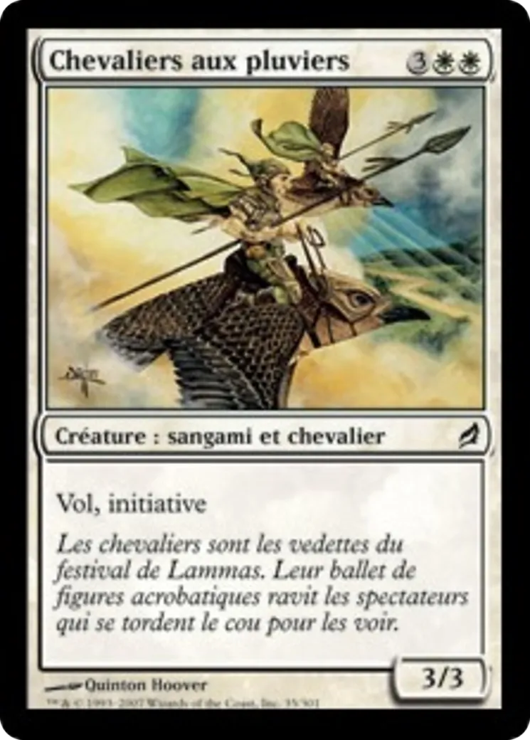 Chevaliers aux pluviers — Lorwyn — Magic: The Gathering