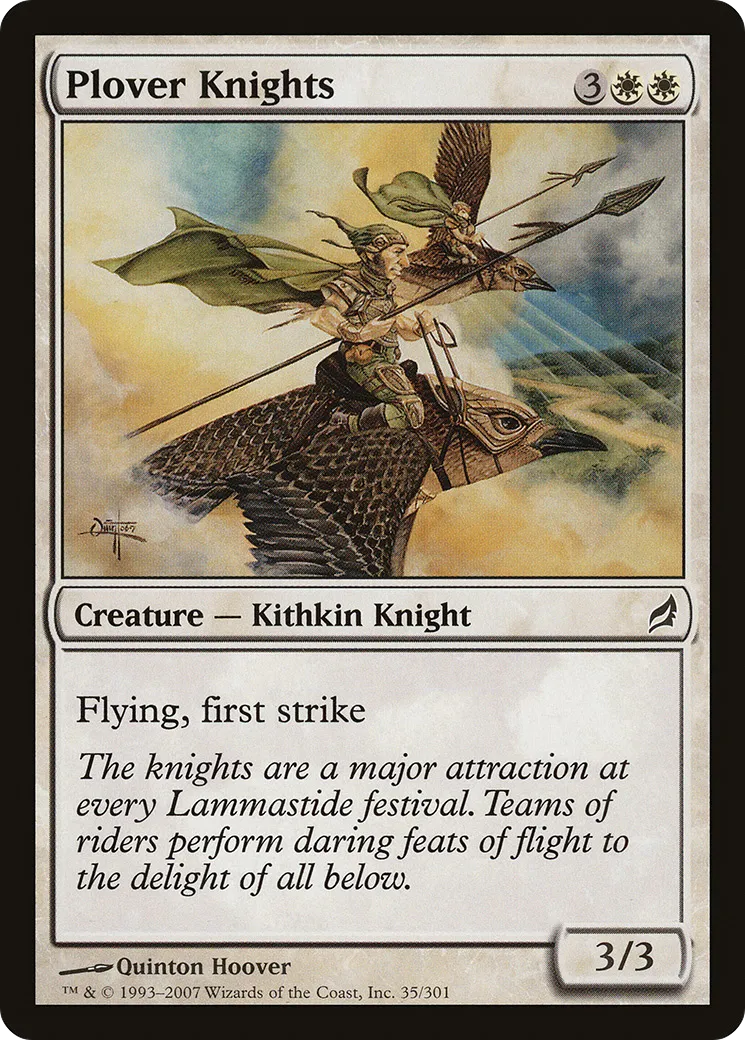 Plover Knights — Lorwyn — Magic: The Gathering