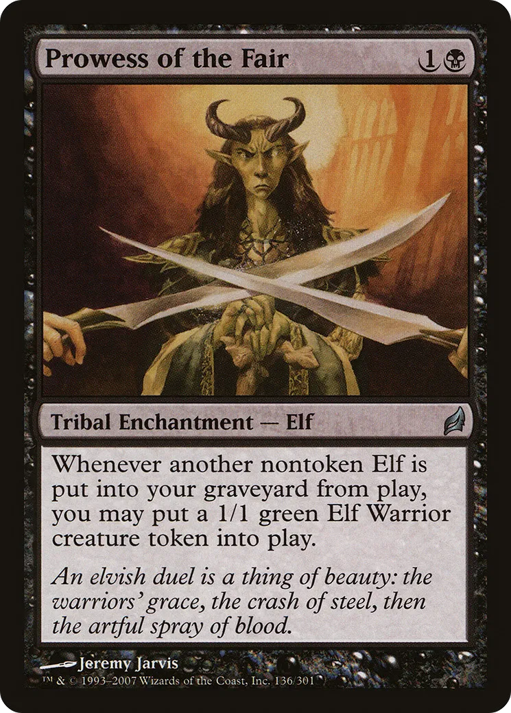Prowess of the Fair — Lorwyn — Magic: The Gathering
