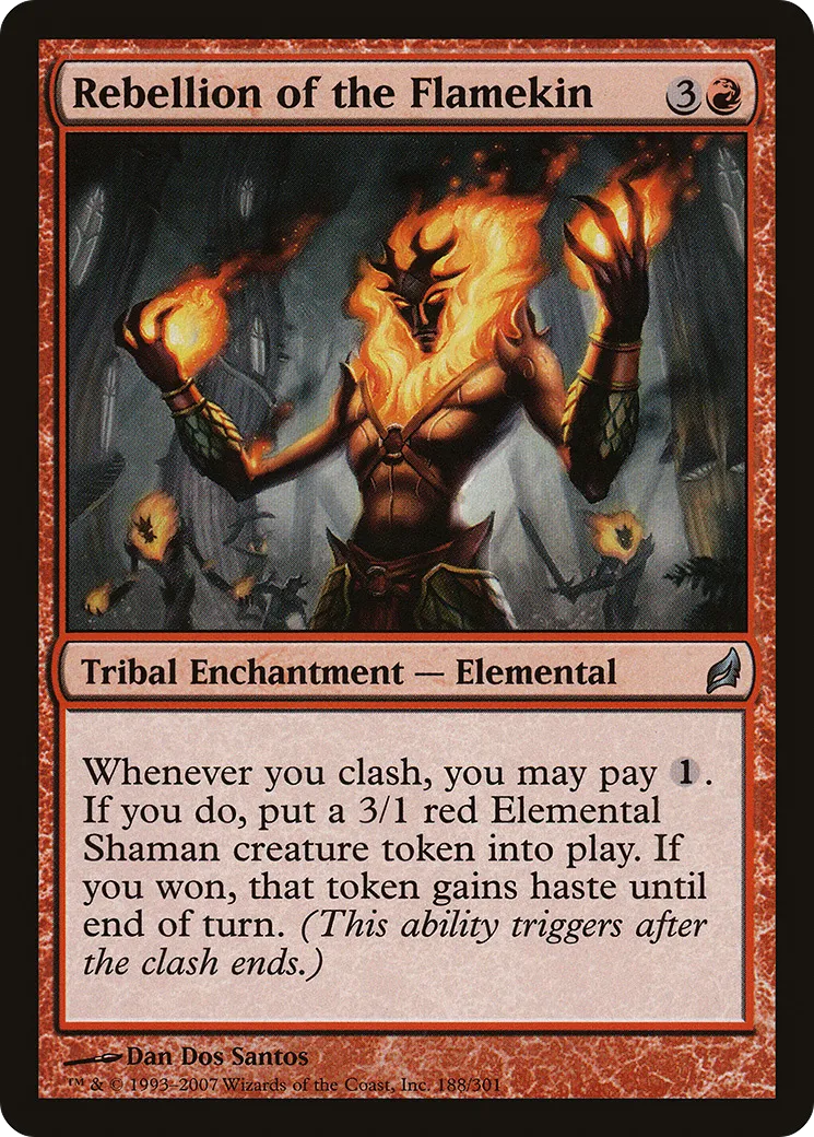 Rebellion of the Flamekin — Lorwyn — Magic: The Gathering