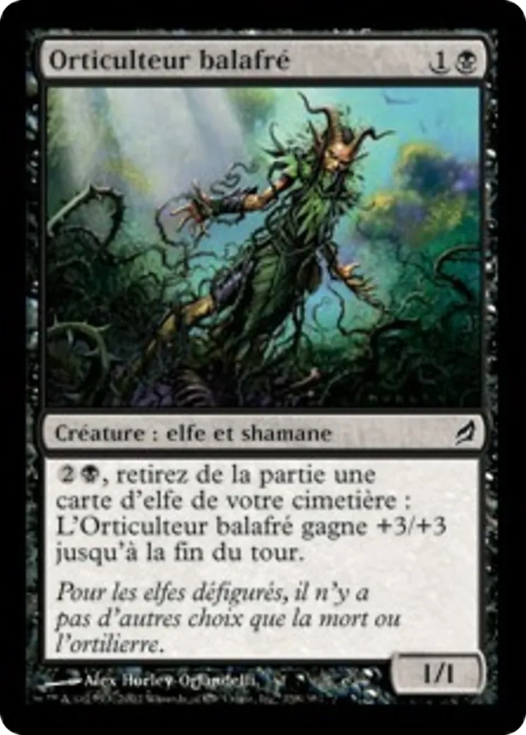 Orticulteur balafré — Lorwyn — Magic: The Gathering