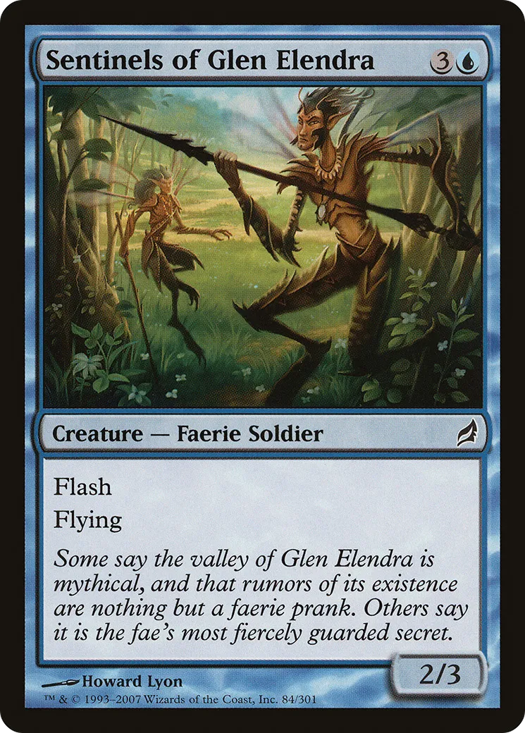 Sentinelles du Vallon d'Elendra — Lorwyn — Magic: The Gathering