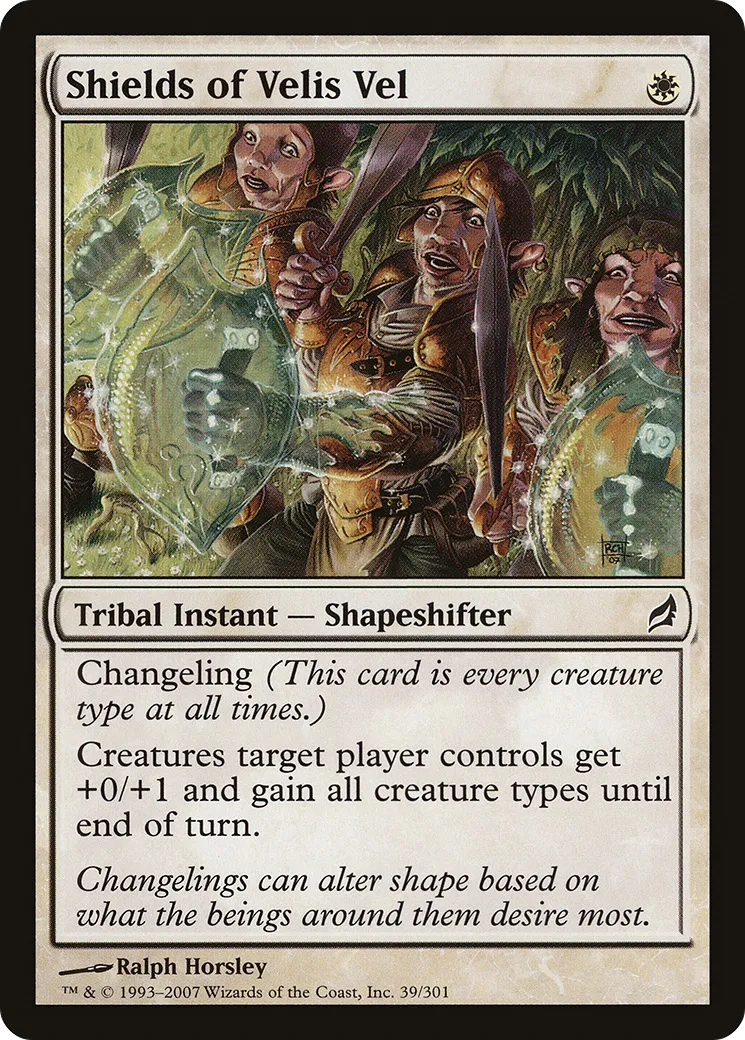 Shields of Velis Vel — Lorwyn — Magic: The Gathering