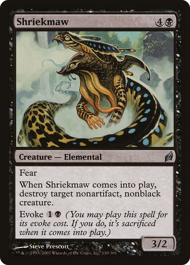 Shriekmaw — Lorwyn — Magic: The Gathering