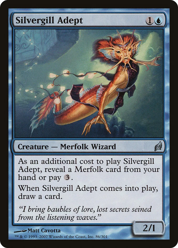 Silvergill Adept — Lorwyn — Magic: The Gathering