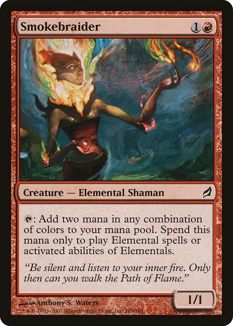 Natteuse de fumée — Lorwyn — Magic: The Gathering
