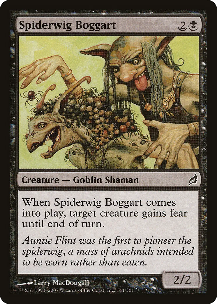 Spiderwig Boggart — Lorwyn — Magic: The Gathering