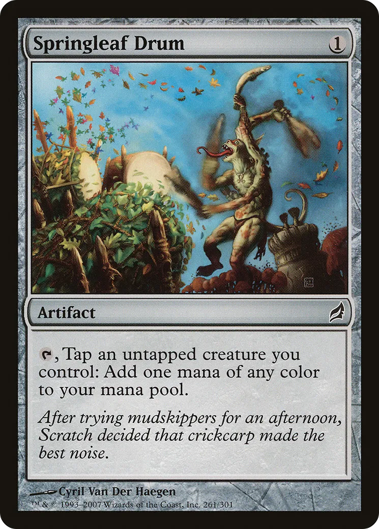 Springleaf Drum — Lorwyn — Magic: The Gathering
