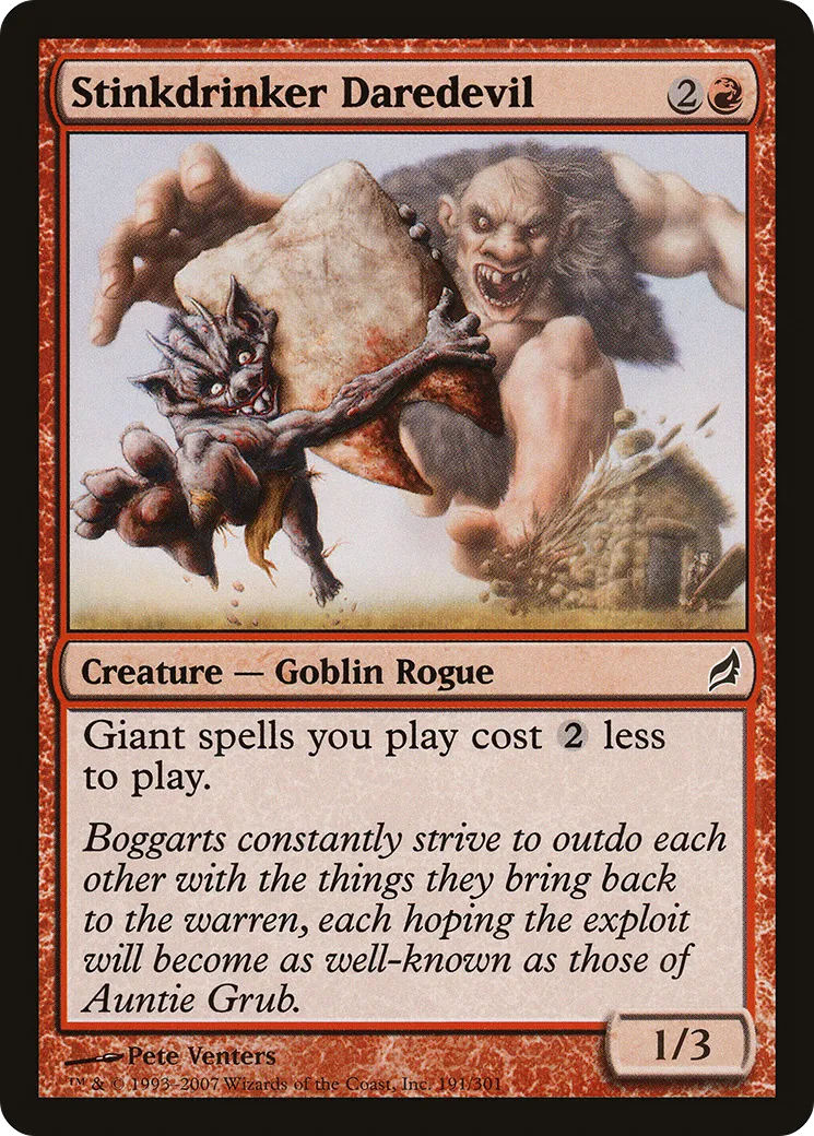 Stinkdrinker Daredevil — Lorwyn — Magic: The Gathering