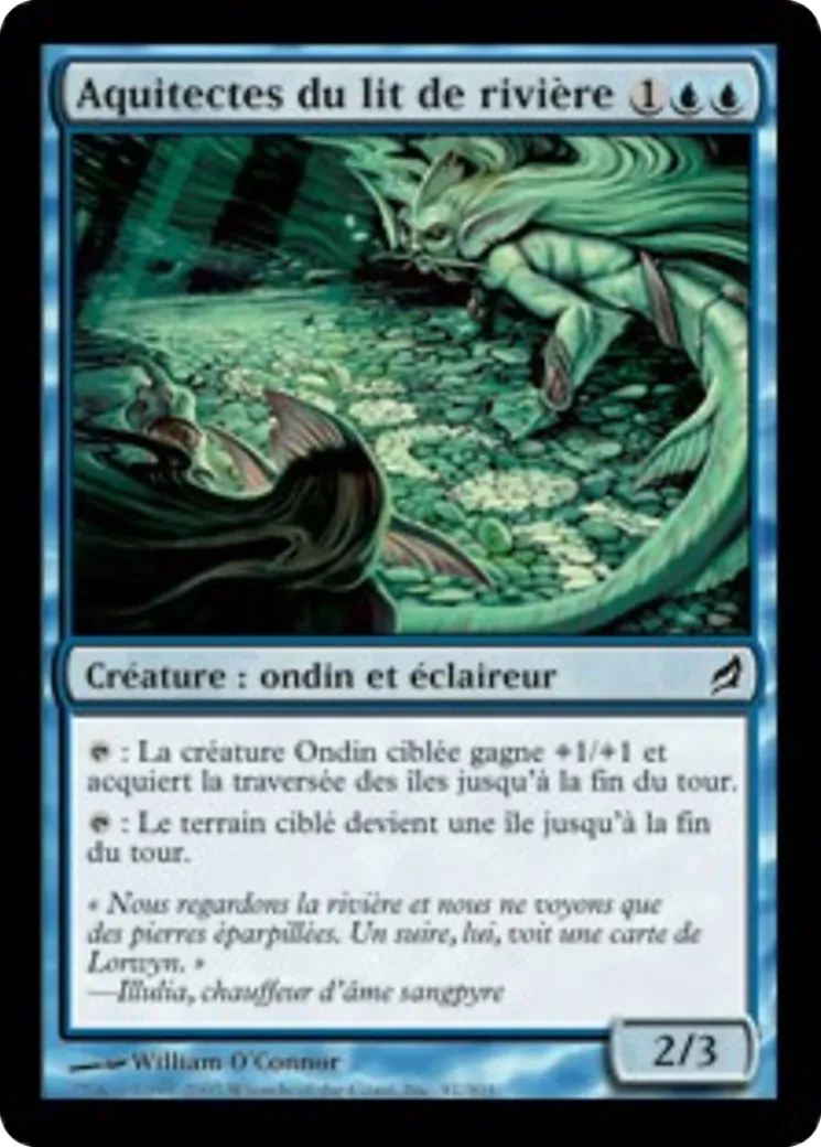 Aquitectes du lit de rivière — Lorwyn — Magic: The Gathering
