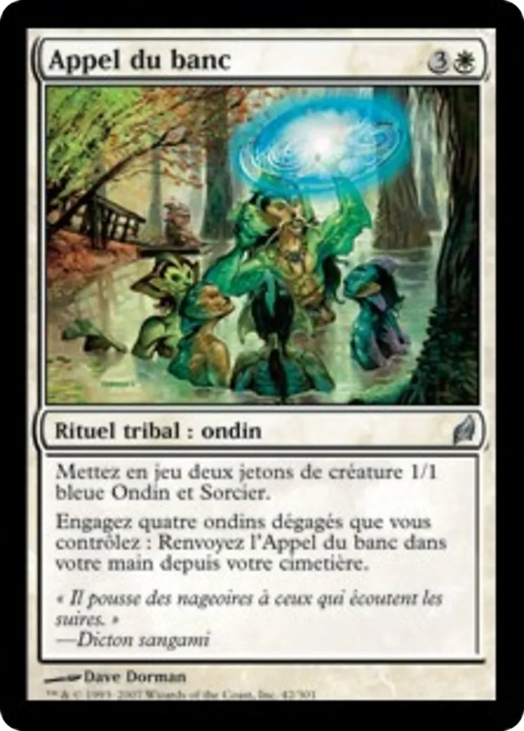 Appel du banc — Lorwyn — Magic: The Gathering