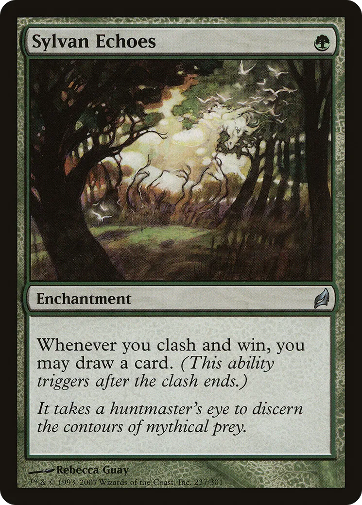 Sylvan Echoes — Lorwyn — Magic: The Gathering