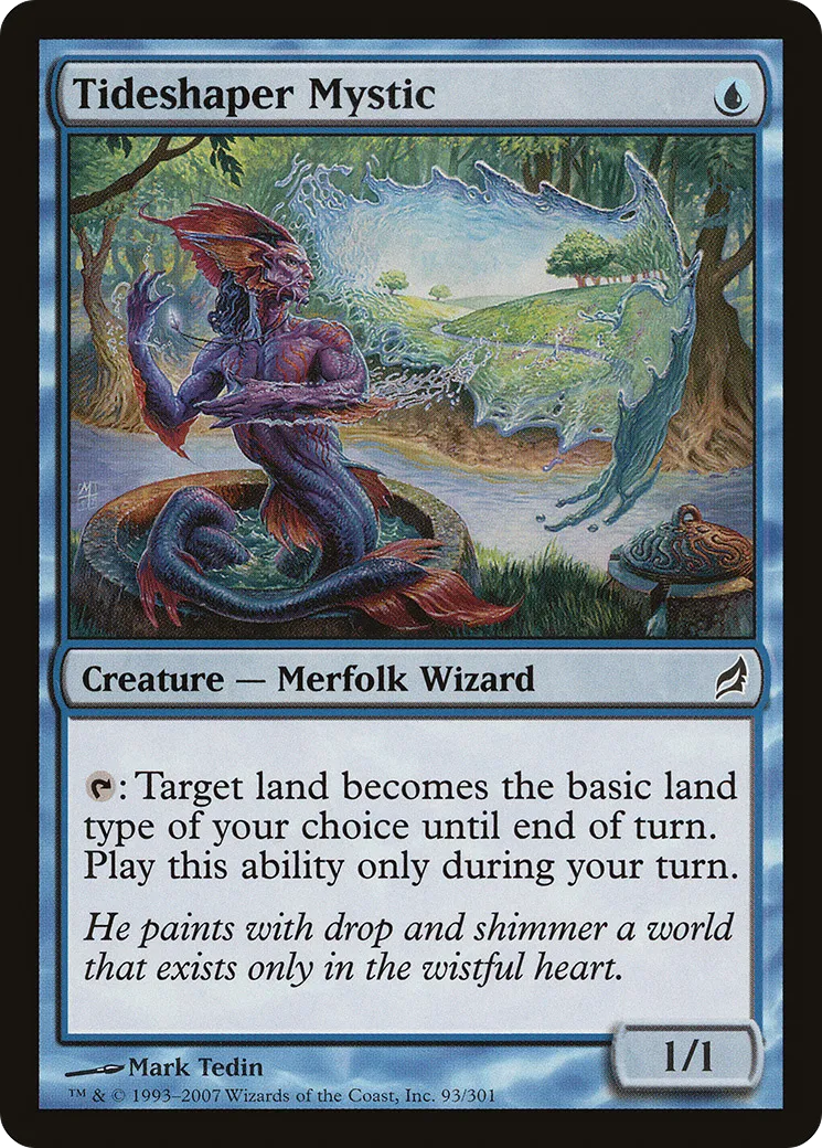 Tideshaper Mystic — Lorwyn — Magic: The Gathering