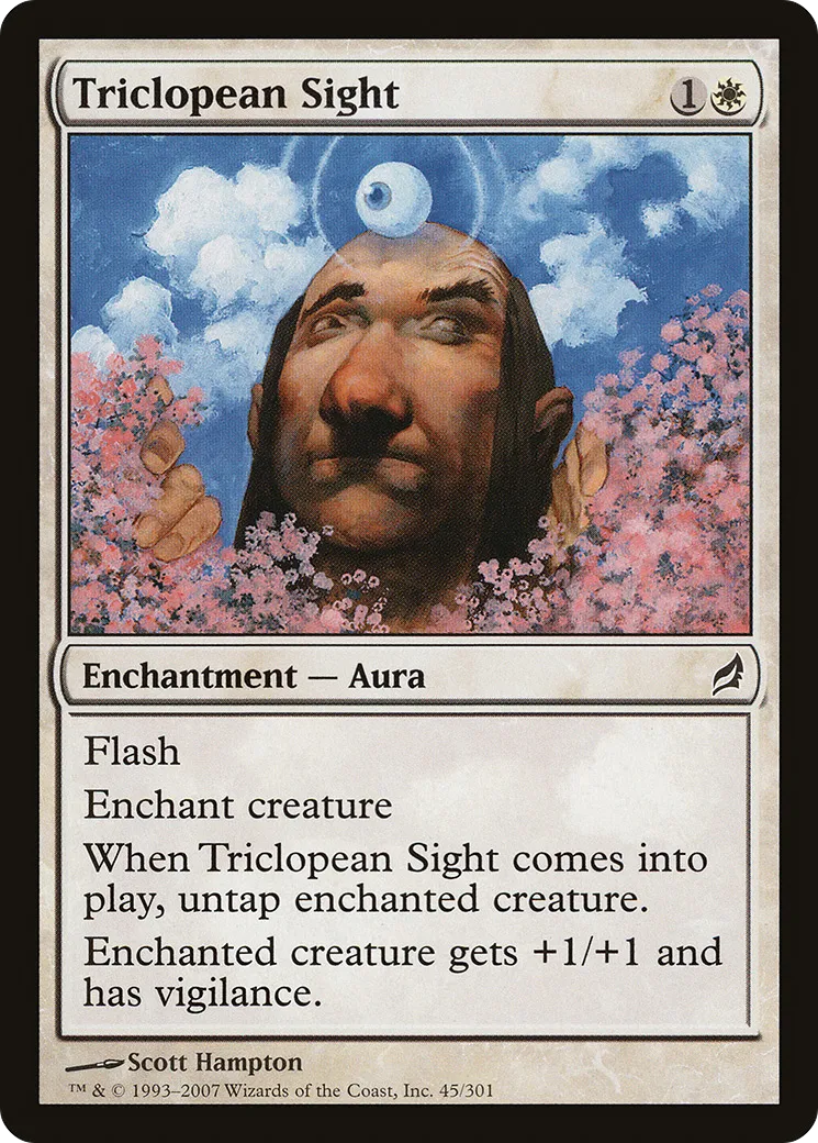 Triclopean Sight — Lorwyn — Magic: The Gathering