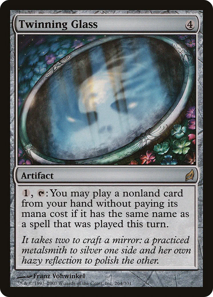 Twinning Glass — Lorwyn — Magic: The Gathering