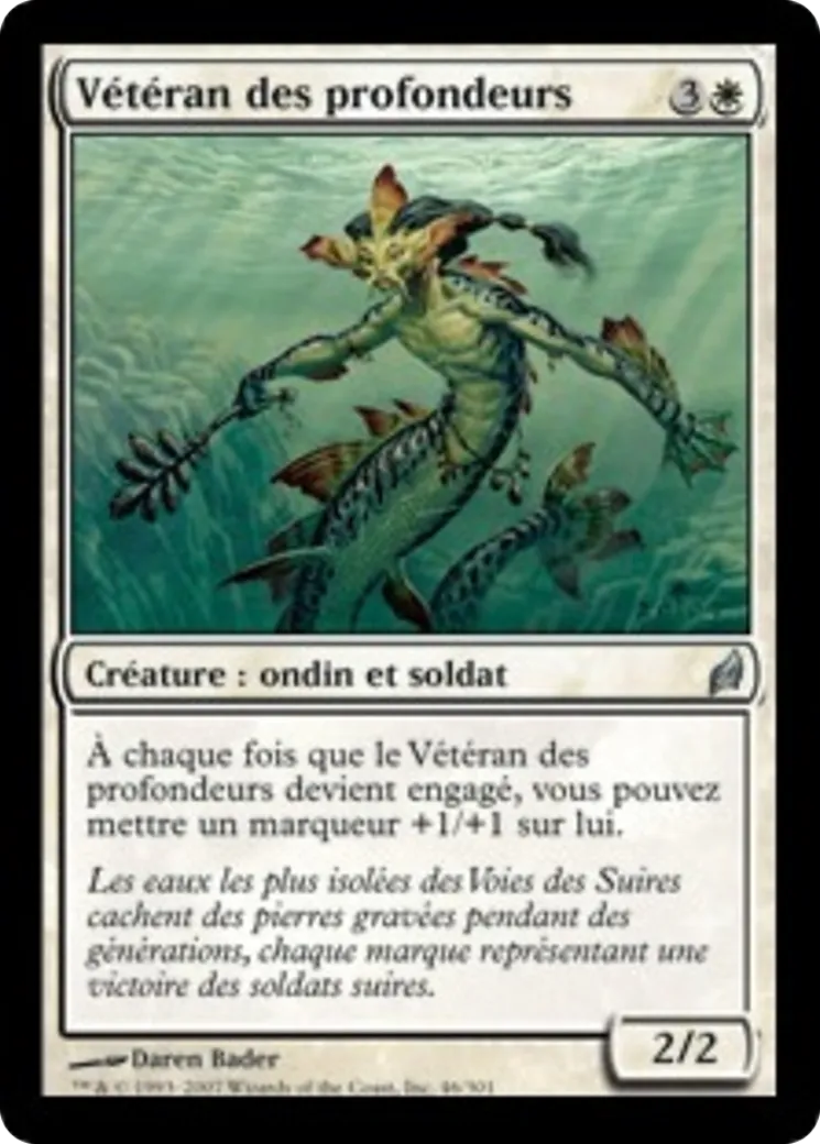 Vétéran des profondeurs — Lorwyn — Magic: The Gathering