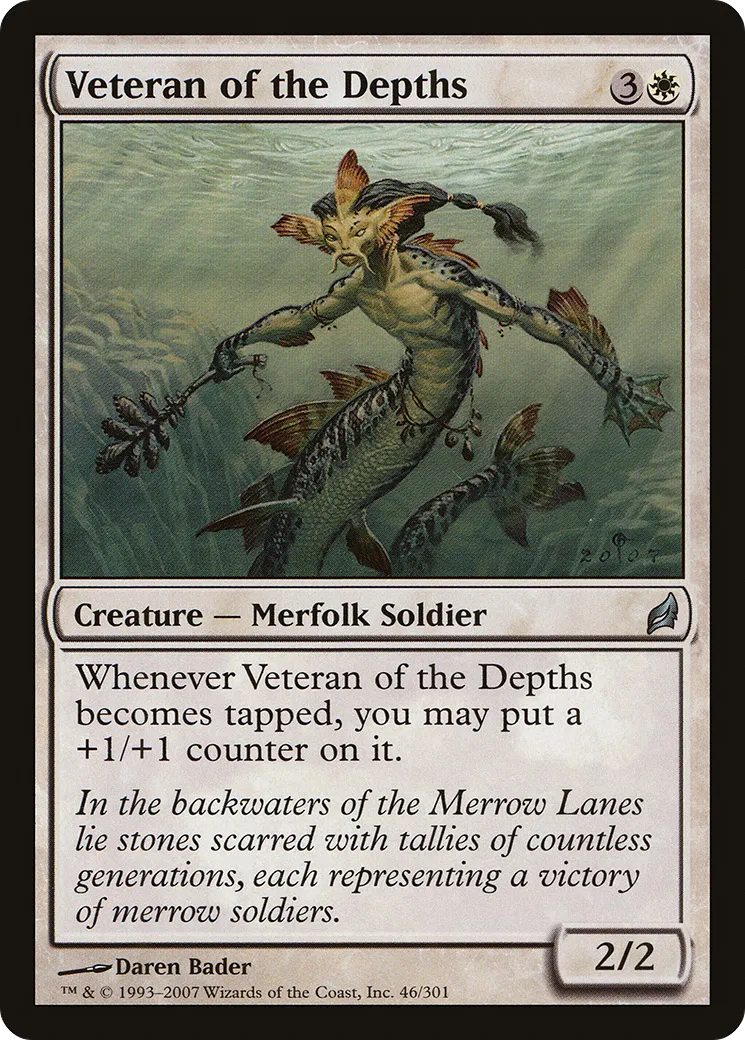Veteran of the Depths — Lorwyn — Magic: The Gathering