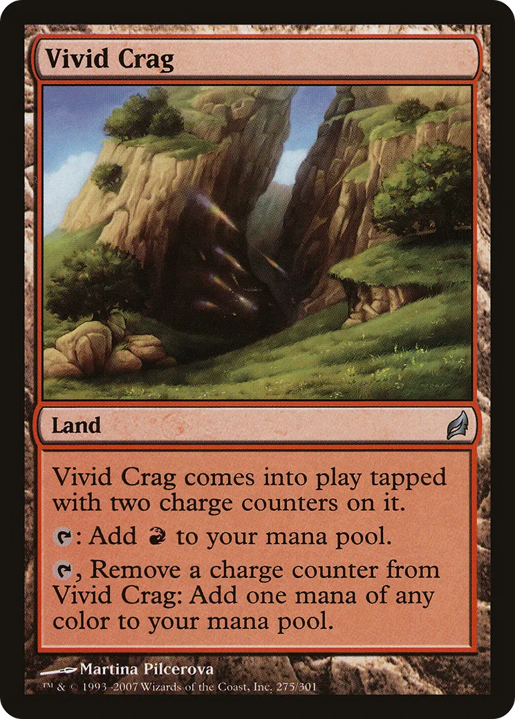 Cordillère éclatante — Lorwyn — Magic: The Gathering