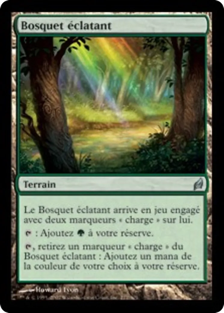 Bosquet éclatant — Lorwyn — Magic: The Gathering