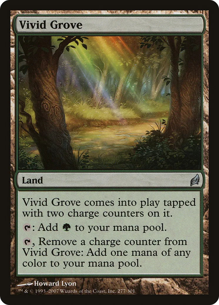 Vivid Grove — Lorwyn — Magic: The Gathering