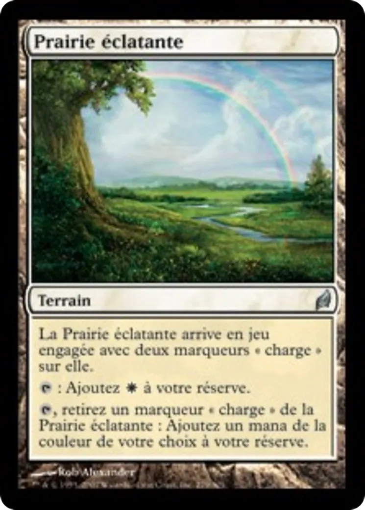 Prairie éclatante — Lorwyn — Magic: The Gathering