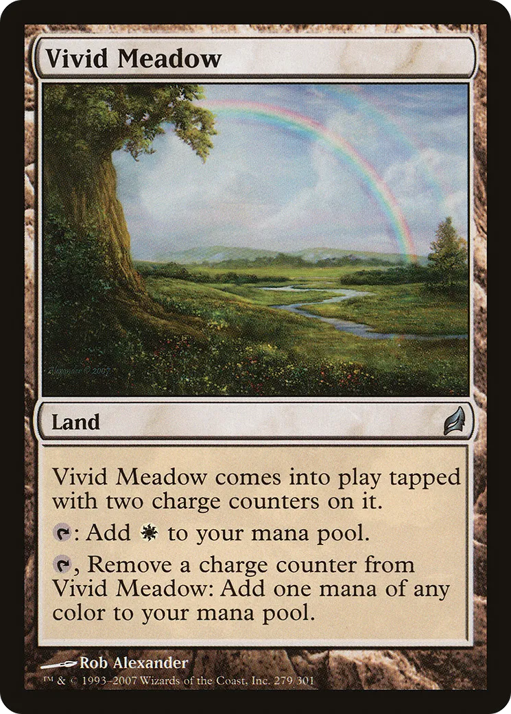 Prairie éclatante — Lorwyn — Magic: The Gathering