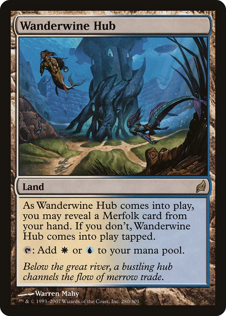 Wanderwine Hub — Lorwyn — Magic: The Gathering