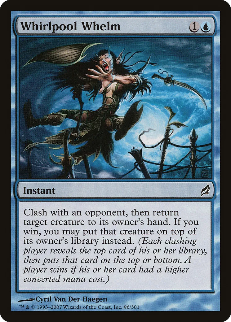 Submersion dans le tourbillon — Lorwyn — Magic: The Gathering