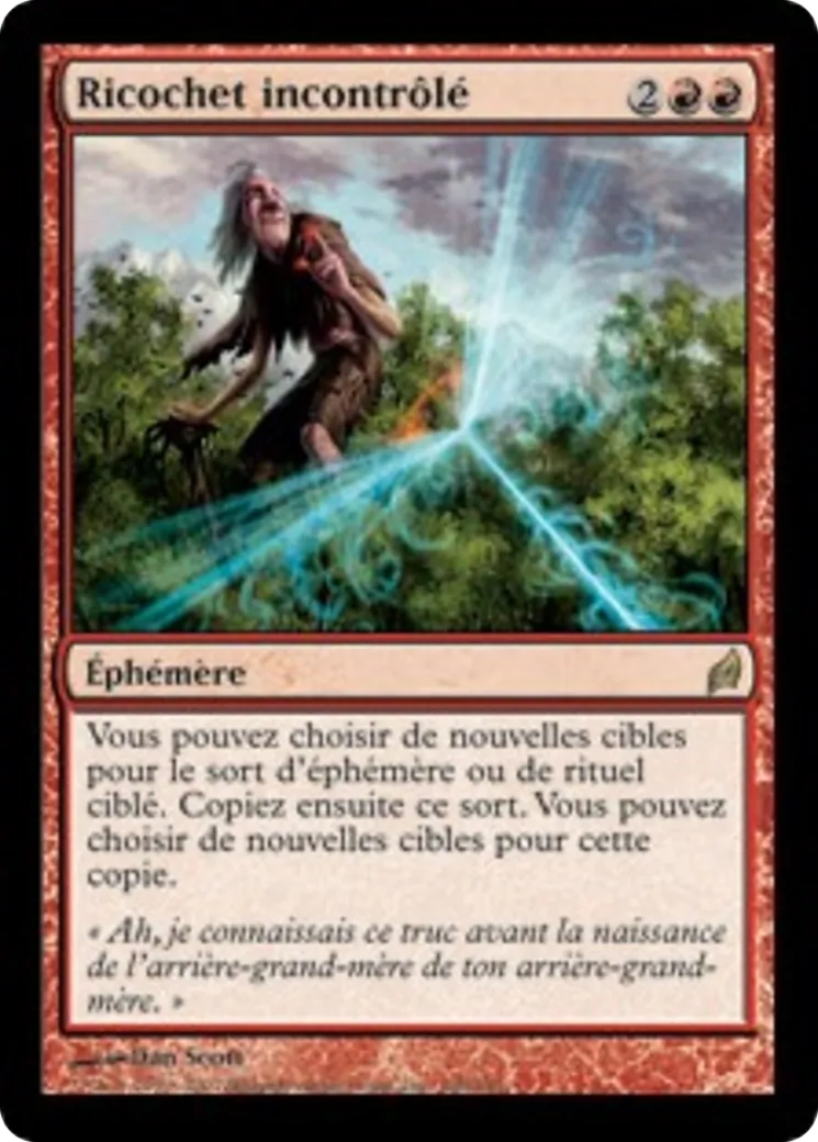 Ricochet incontrôlé — Lorwyn — Magic: The Gathering