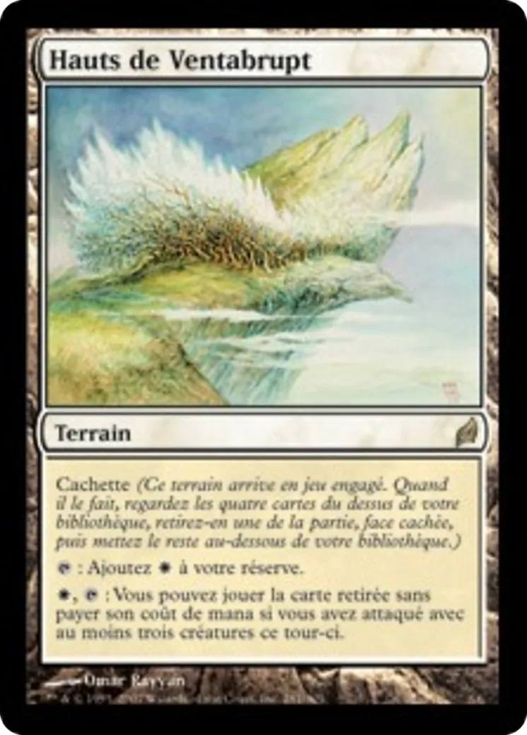 Hauts de Ventabrupt — Lorwyn — Magic: The Gathering
