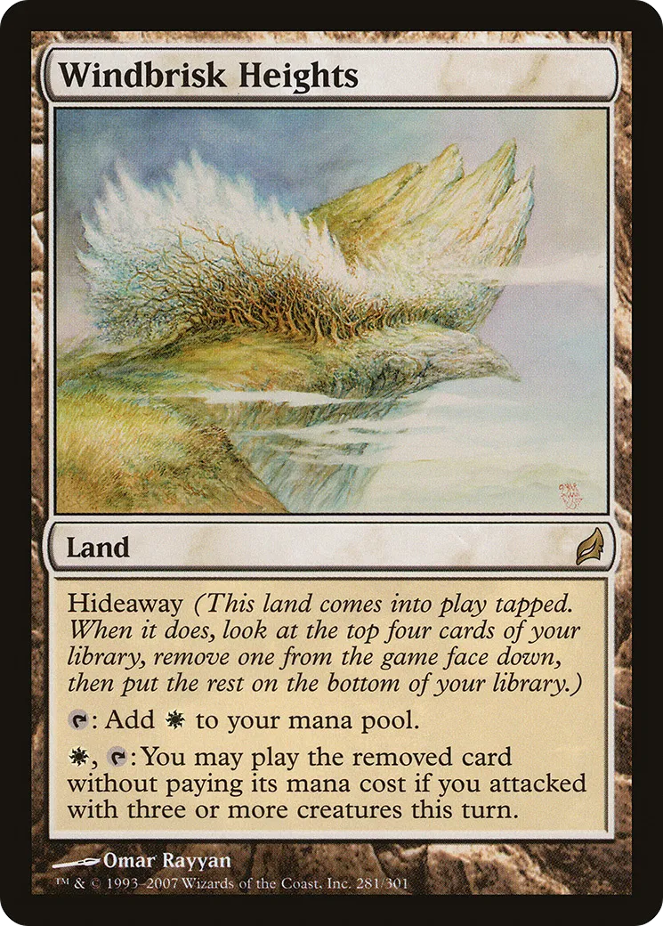 Windbrisk Heights from Lorwyn - Magic: The Gathering
