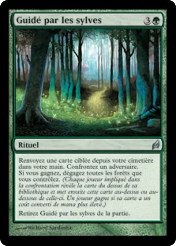 Guidé par les sylves — Lorwyn — Magic: The Gathering