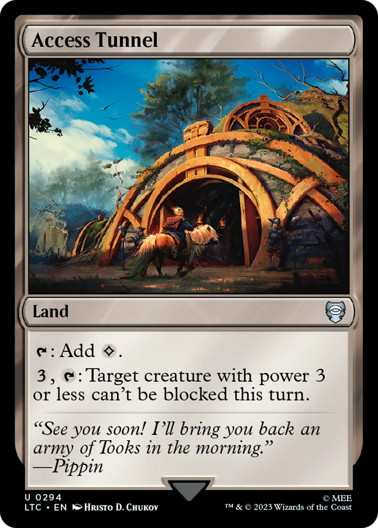Access Tunnel from Tales of Middle-earth Commander - Magic: The Gathering
