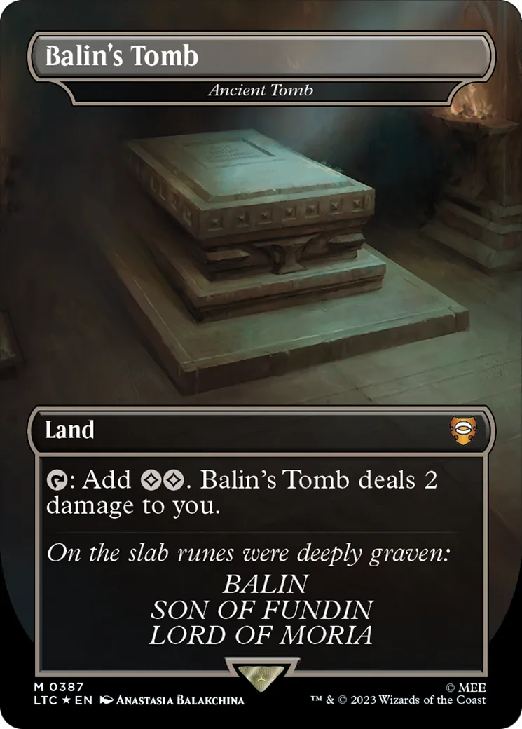 Ancient Tomb — Tales of Middle-earth Commander — Magic: The Gathering