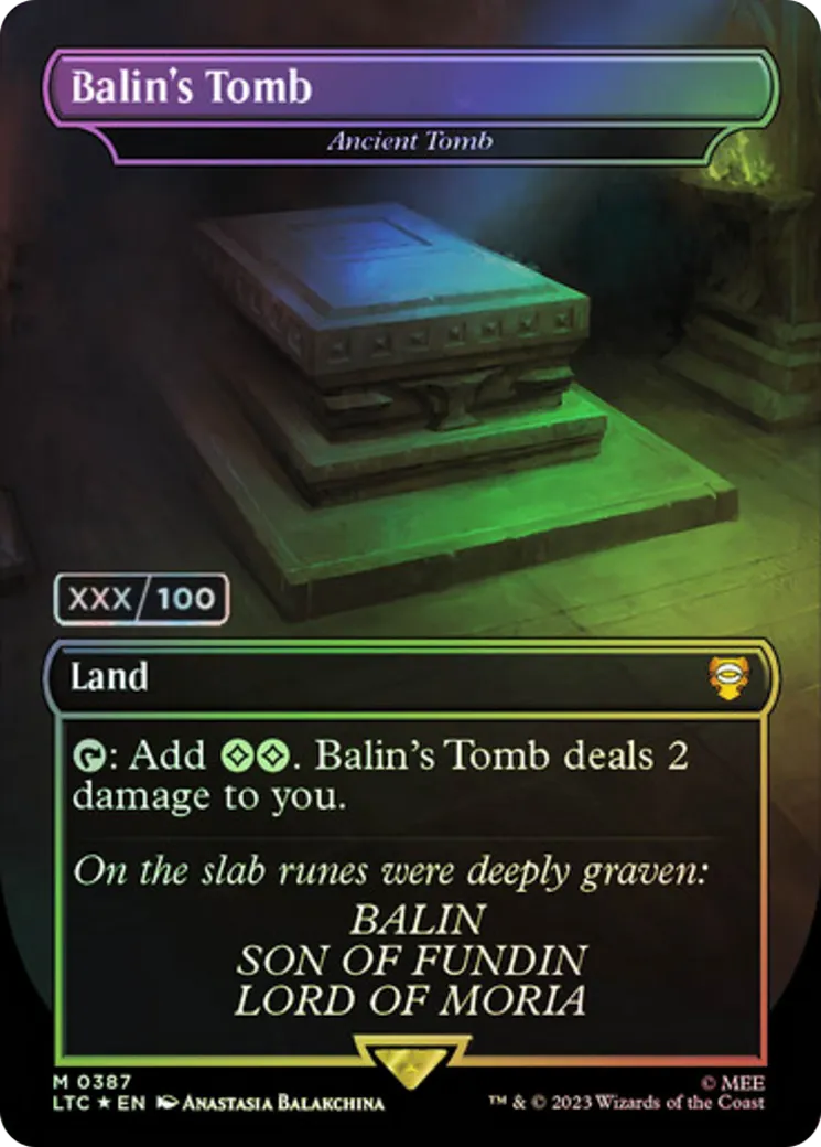 Ancient Tomb — Tales of Middle-earth Commander — Magic: The Gathering