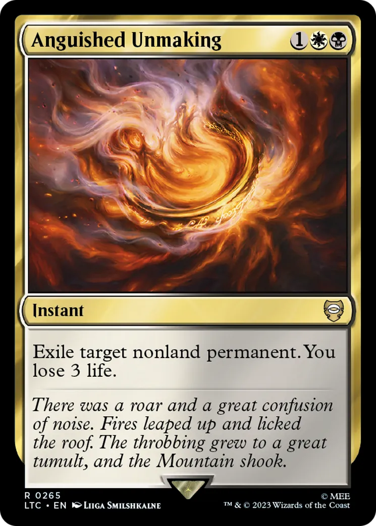 Anguished Unmaking — Tales of Middle-earth Commander — Magic: The Gathering