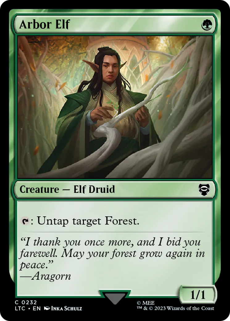 Arbor Elf — Tales of Middle-earth Commander — Magic: The Gathering