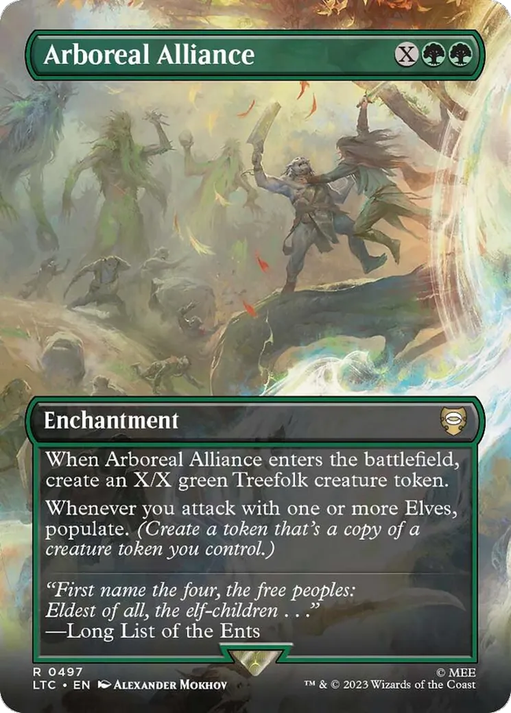 Arboreal Alliance — Tales of Middle-earth Commander — Magic: The Gathering