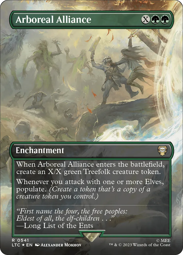 Arboreal Alliance — Tales of Middle-earth Commander — Magic: The Gathering
