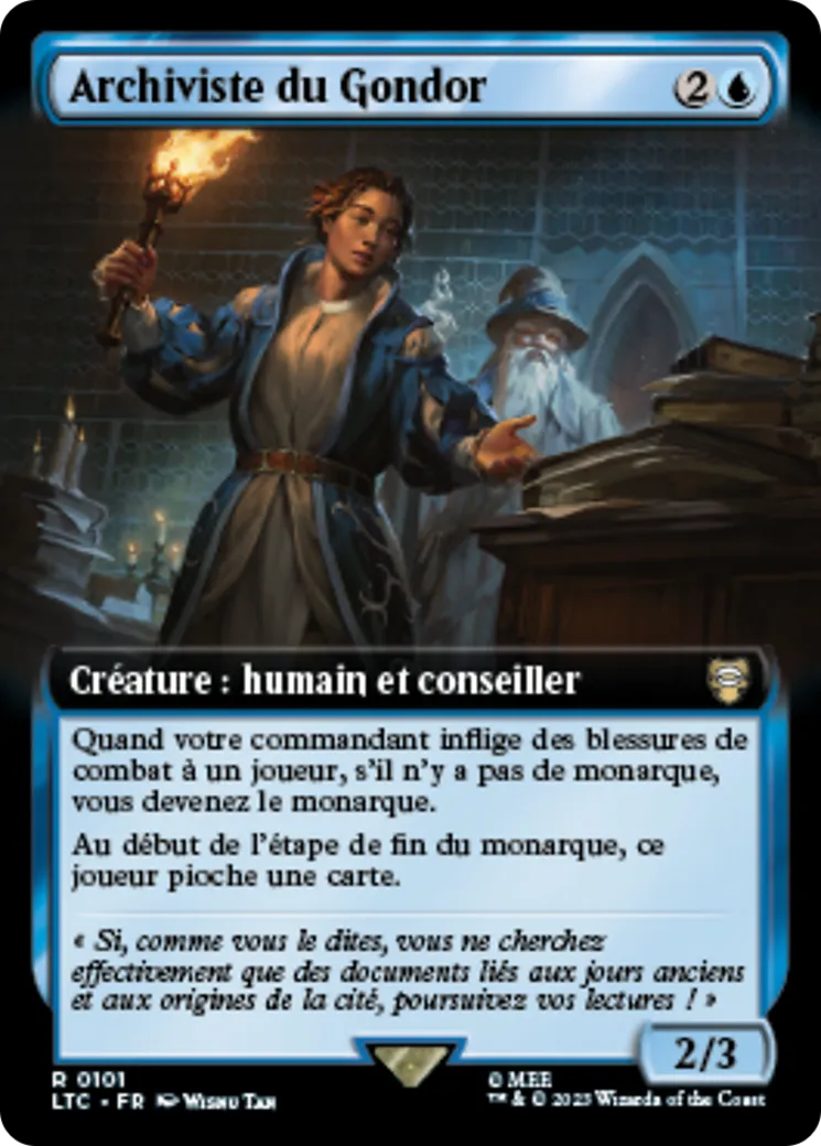 Archiviste du Gondor — Tales of Middle-earth Commander — Magic: The Gathering