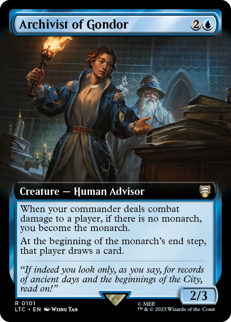 Archivist of Gondor — Tales of Middle-earth Commander — Magic: The Gathering