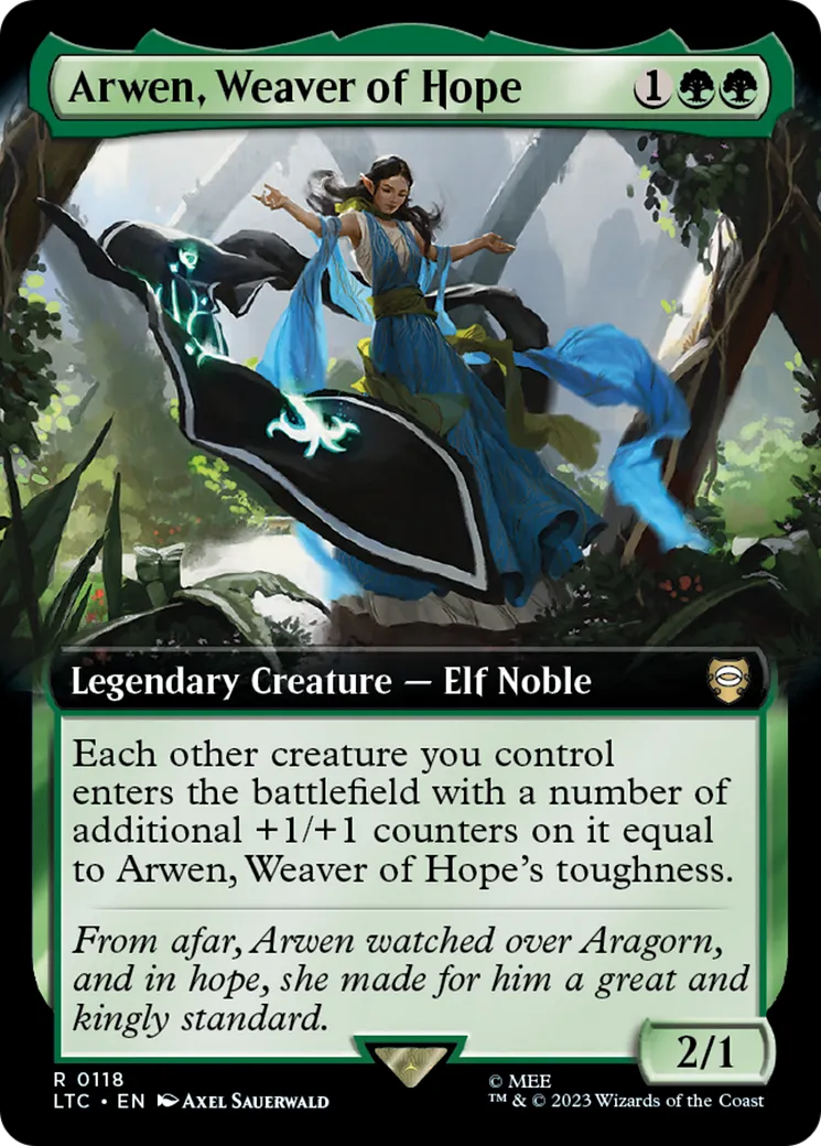 Arwen, Weaver of Hope — Tales of Middle-earth Commander — Magic: The Gathering