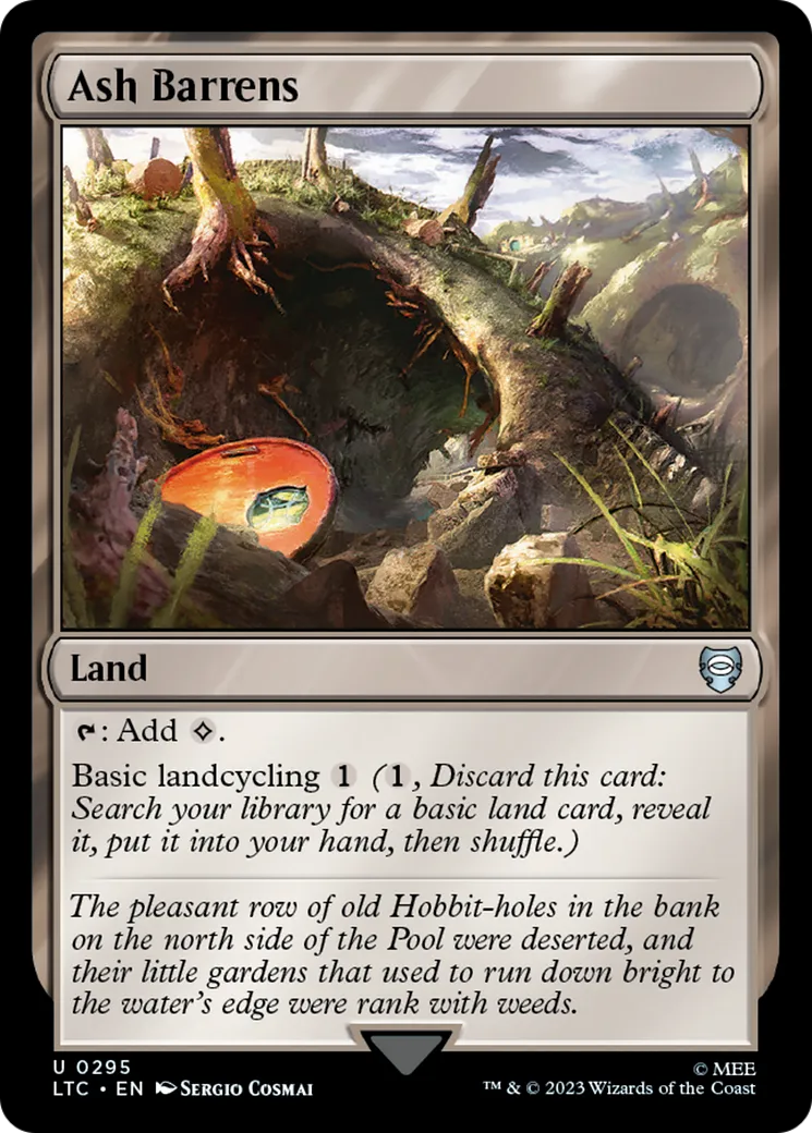 Ash Barrens from Tales of Middle-earth Commander - Magic: The Gathering