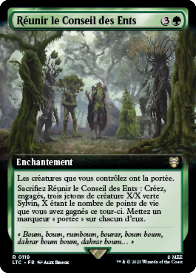 Réunir le Conseil des Ents — Tales of Middle-earth Commander — Magic: The Gathering