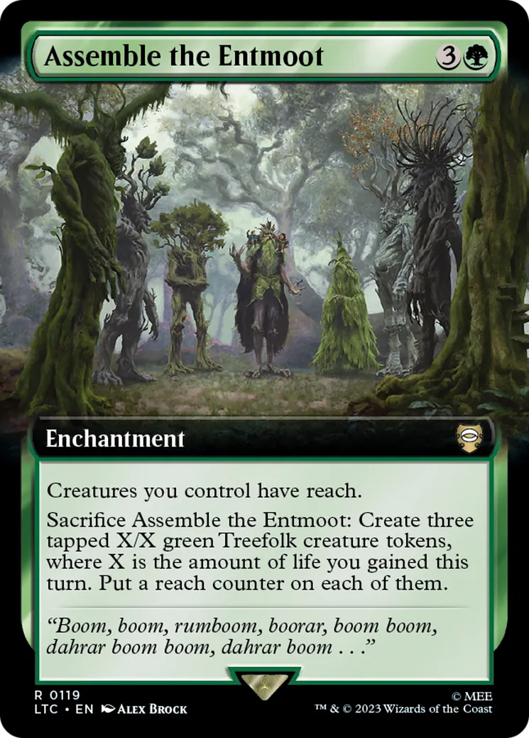 Assemble the Entmoot — Tales of Middle-earth Commander — Magic: The Gathering
