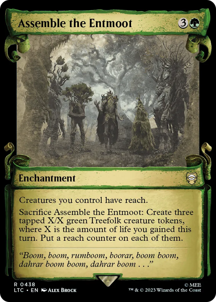 Réunir le Conseil des Ents — Tales of Middle-earth Commander — Magic: The Gathering