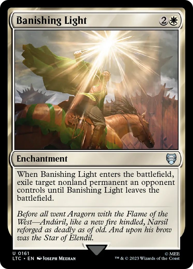 Lumière de bannissement — Tales of Middle-earth Commander — Magic: The Gathering