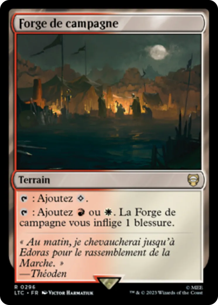 Forge de campagne — Tales of Middle-earth Commander — Magic: The Gathering