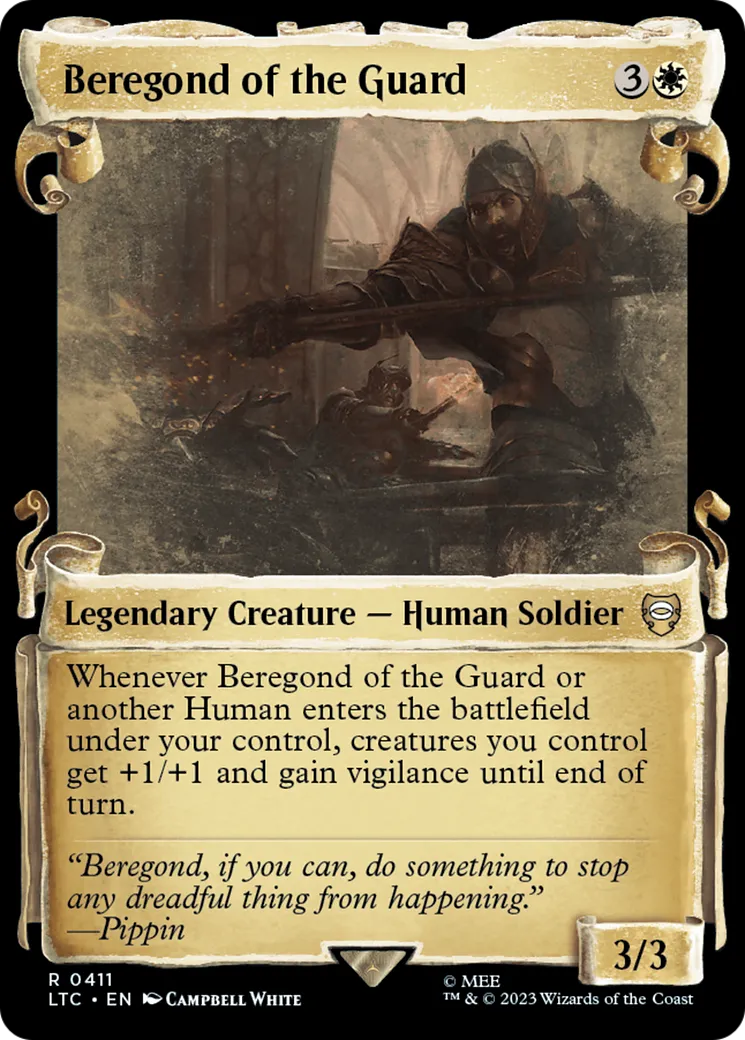 Beregond of the Guard — Tales of Middle-earth Commander — Magic: The Gathering