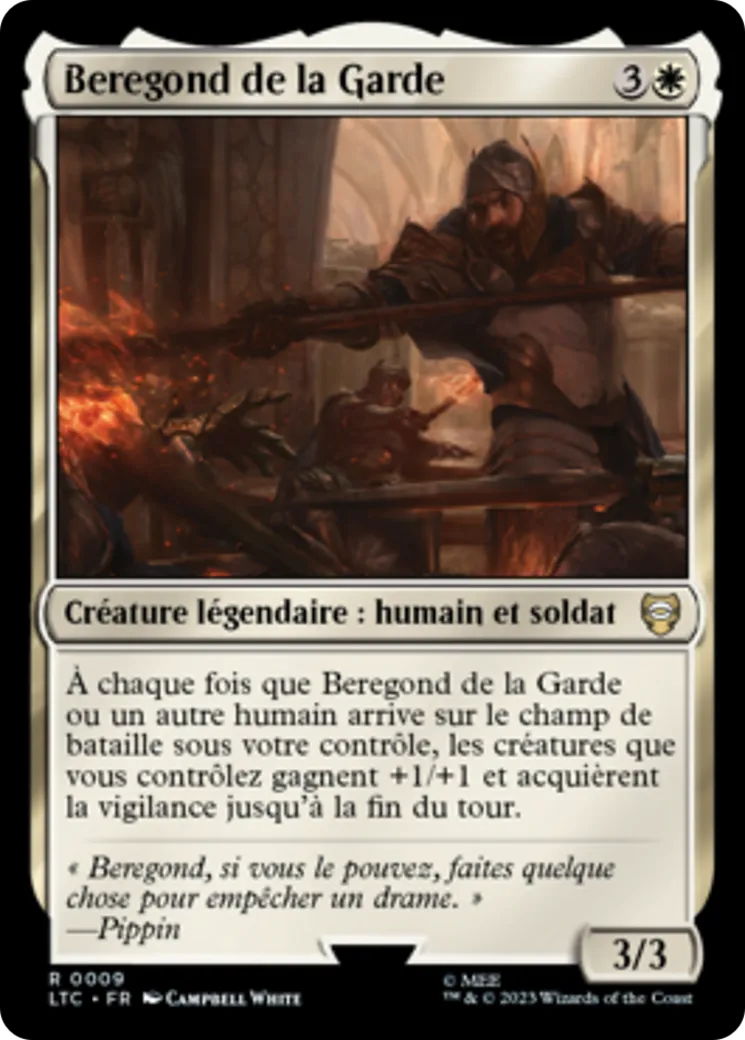 Beregond de la Garde — Tales of Middle-earth Commander — Magic: The Gathering